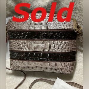 S O L D ——-Brahmin Mini Duxbury CHARDONNAY